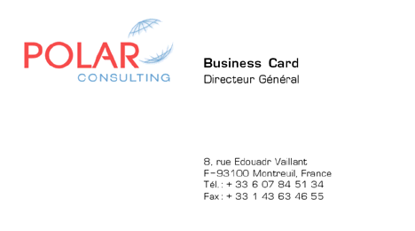 визитка: Polar Consulting #3z