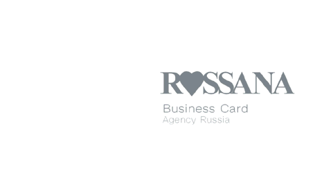 business card: «Rosanna Agency» #em1*